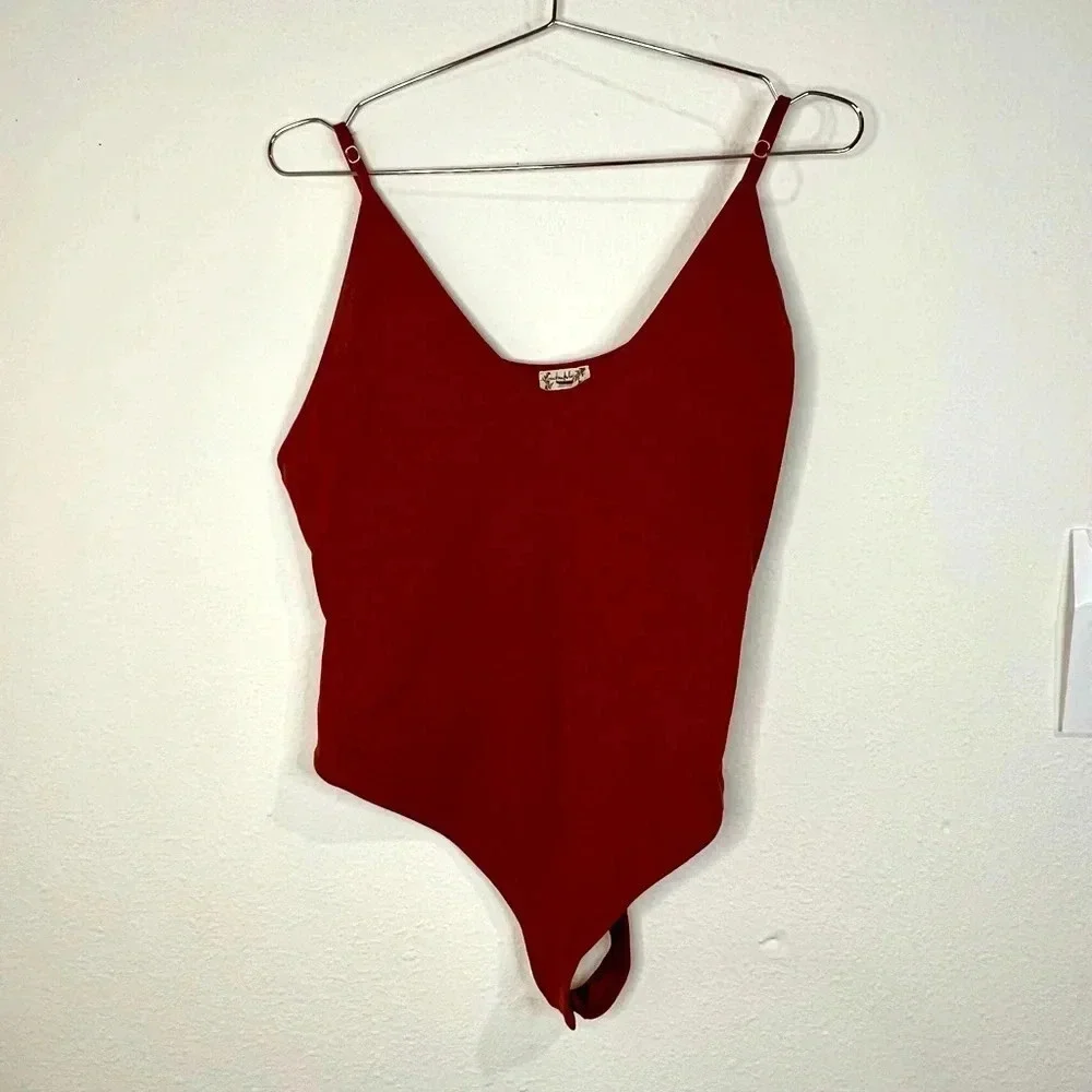 🆕 Free People Brown Bodysuit